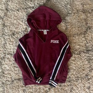 VS PINK Maroon Hoodie